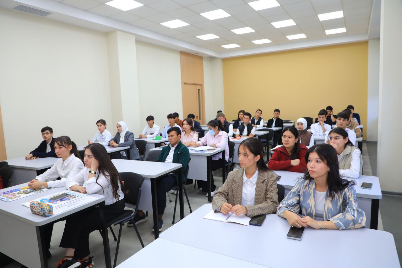 Toshkent arxitektura-qurilish universitetida aholini ro‘yxatga olish mavzusida ochiq dars o‘tkazildi